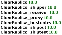 Read more on ClearReplica...